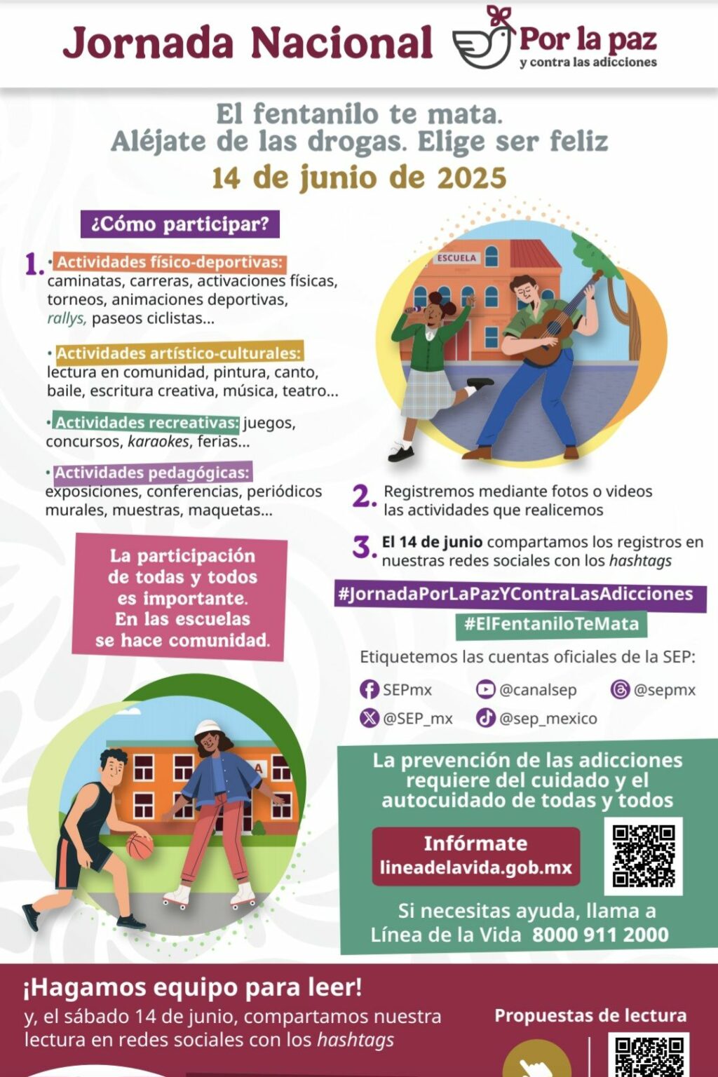 Jornada Nacional por la Paz y contra las Adicciones | Universidad ...